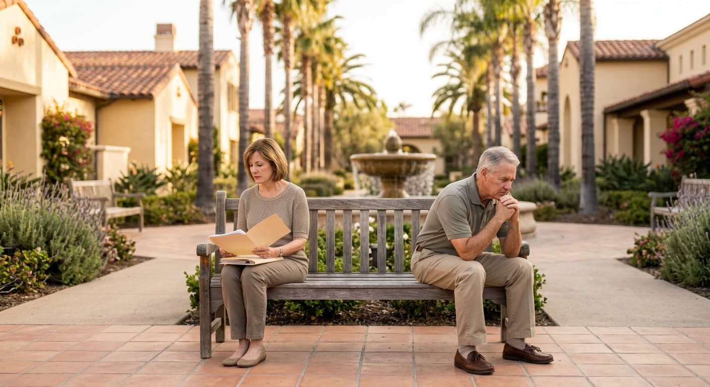 Grey Divorce in OC Retirement Communities